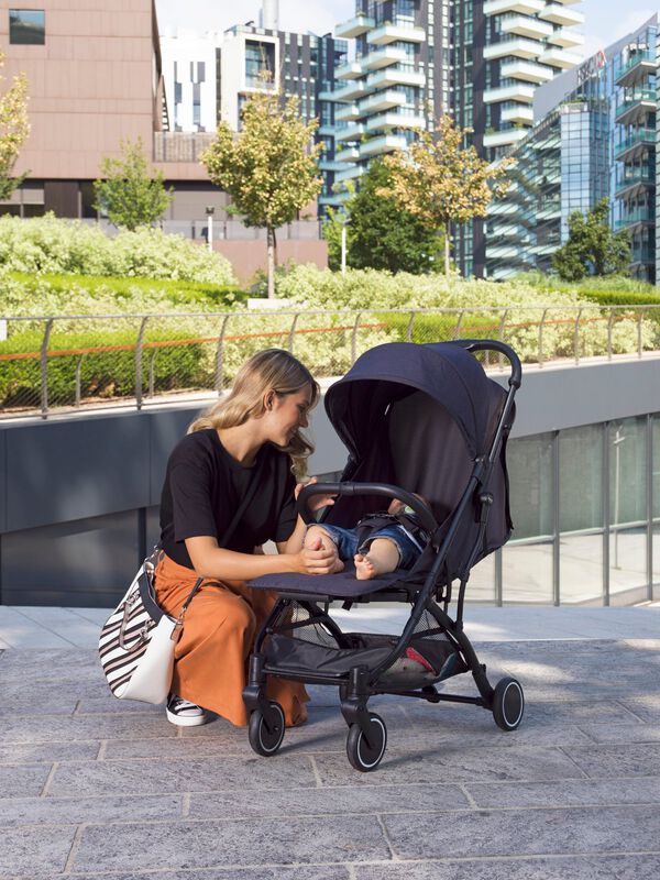 Trolleyme Stroller (Stone, Black) image number null